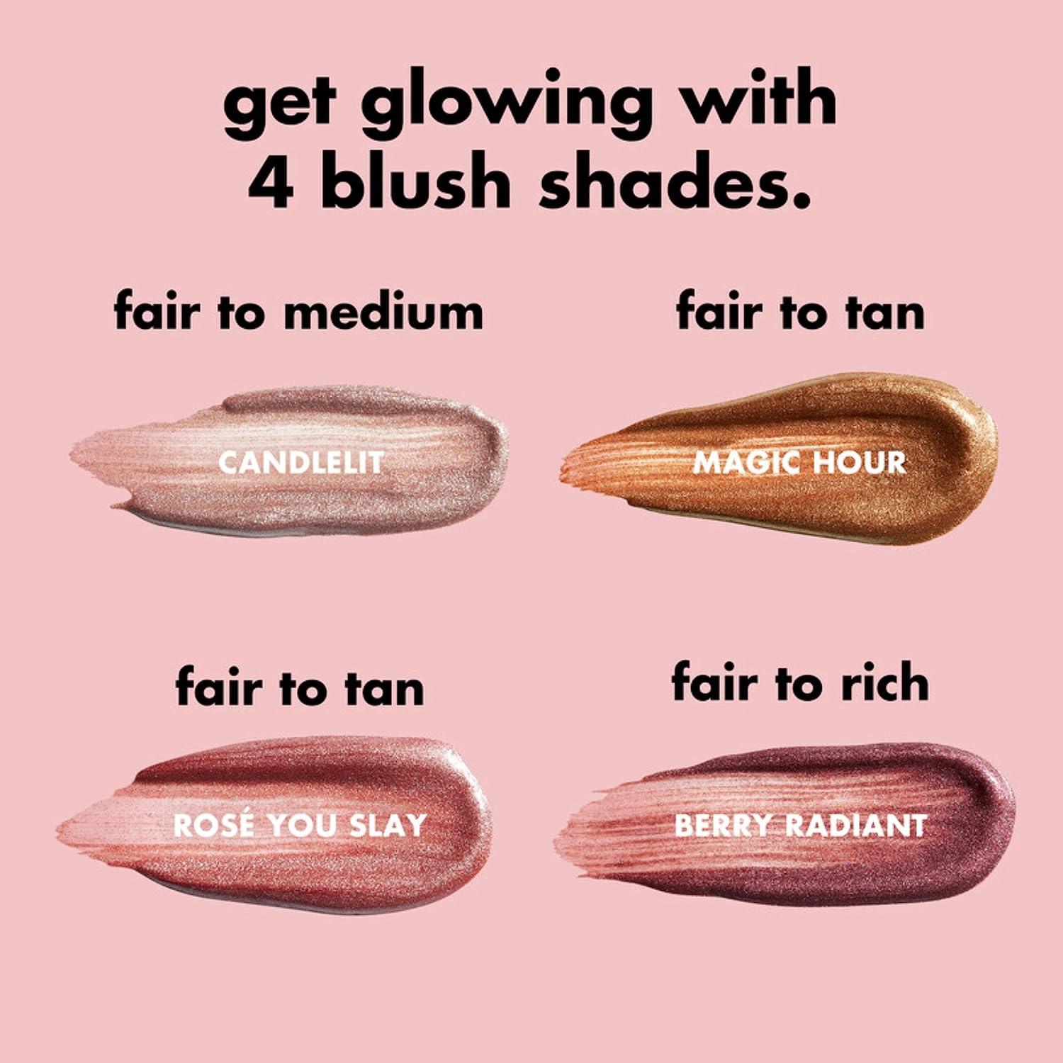 e.l.f. Halo Glow Blush Beauty Wand - Radiant Flush Cheeks | Vegan &  Cruelty-free Ros You Slay | Buy Now with Express International Delivery |  GoSupps.com