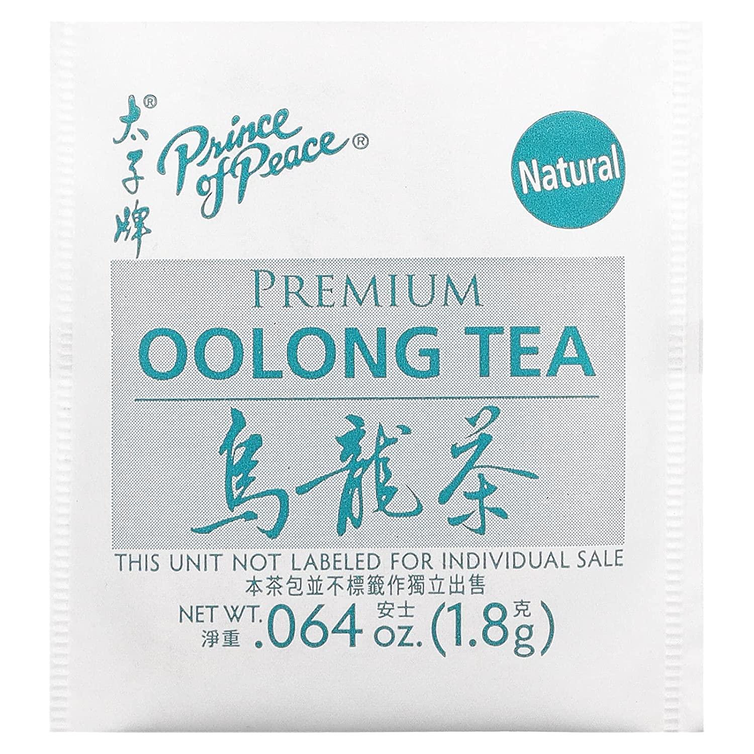 Prince of Peace Organic Oolong Tea 100 Bags 100 Organic Low