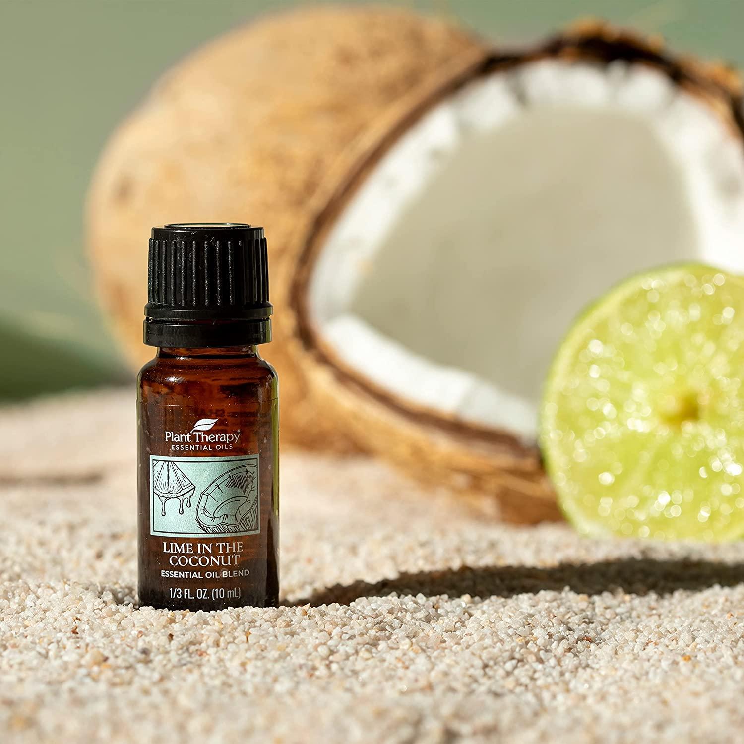 Plant Therapy Lime in The Coconut Essential Oil Blend 10 mL (1/3 oz) for  Aromatic Diffusion for Your Home, car or Office, 100% Pure, Undiluted,  Therapeutic Grade