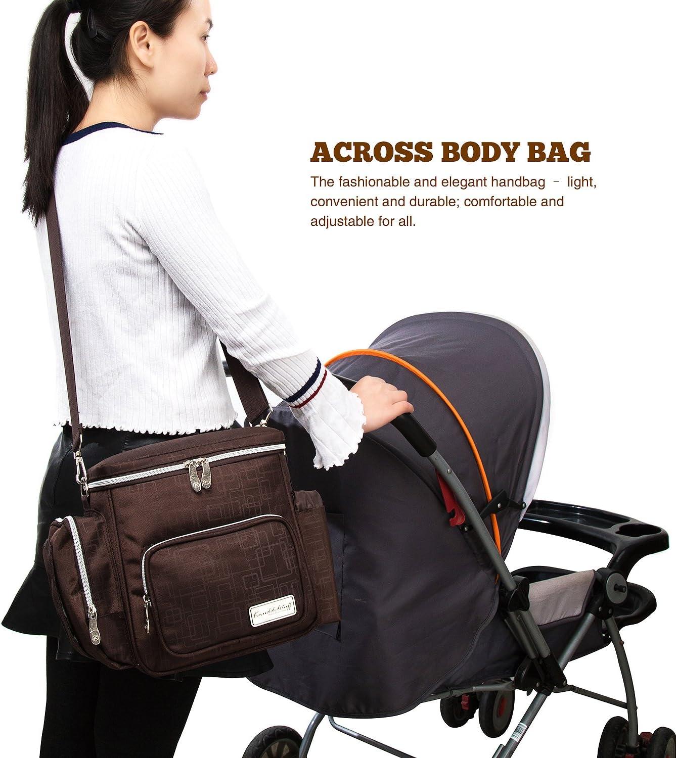 Knuddelstuff Winslow Small Designer Baby Changing Bag Wheelchair