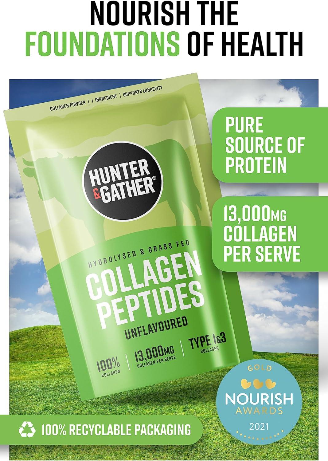 Hunter & Gather Collagen Powder Bundle Hydrolysed GrassFed Bovine