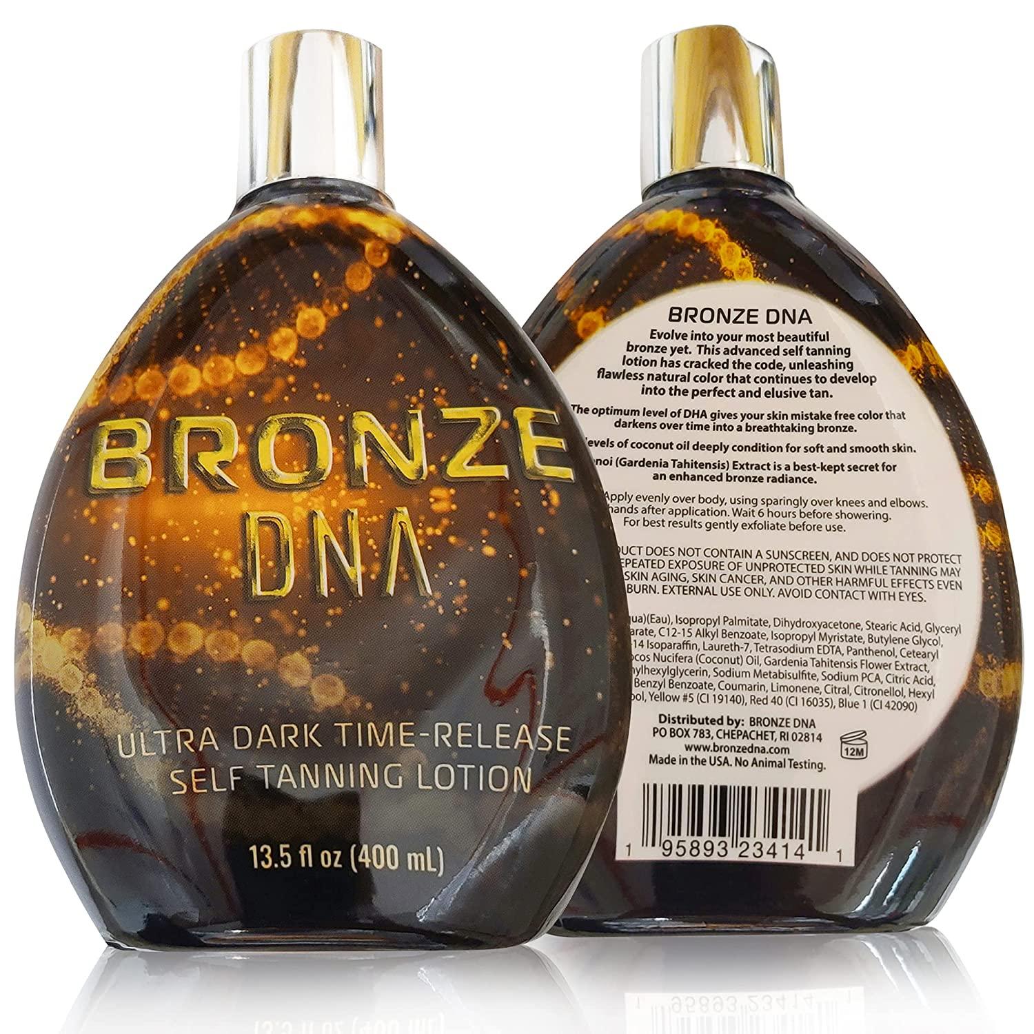 Bronze DNA Natural Sunless Self Tanner Lotion Sunless Self Tanner for