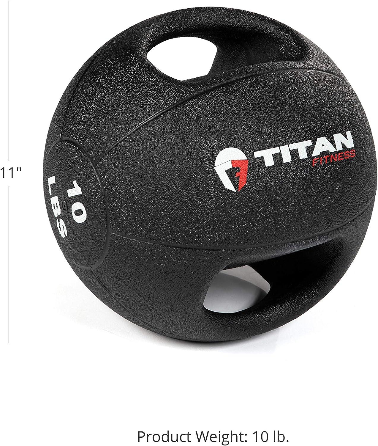 Boule Murale Titan Fitness 10 LB – Composite, Coque Souple – Idéal CrossFit