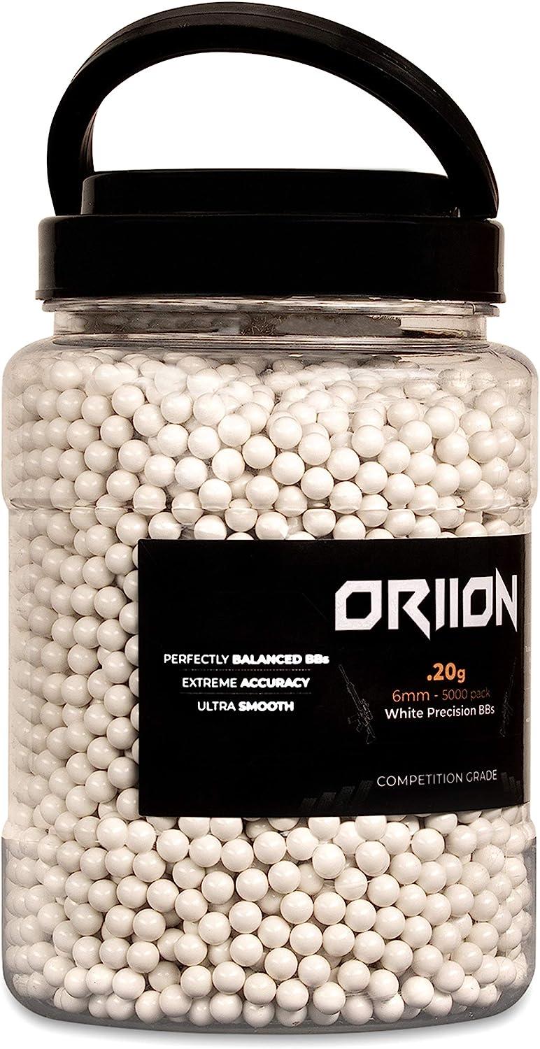 ORIION 6mm Airsoft BBS .12g & .20g Biodegradable & Simple Airsoft