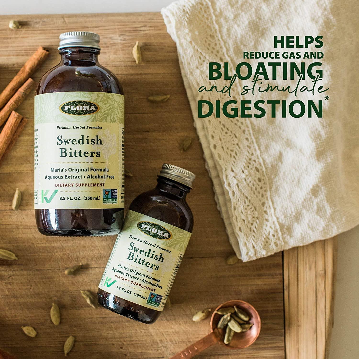 Flora Swedish Bitters AlcoholFree 3.4 fl oz (100 ml)