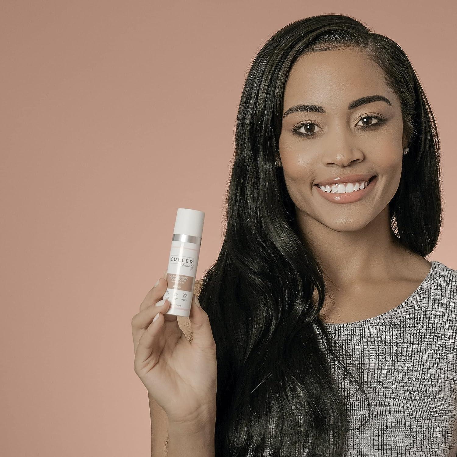 CULLER BEAUTY Self Adjusting Foundation SPF 50 Light Shade, Instant