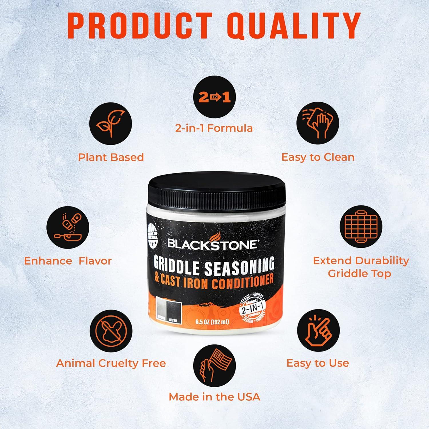 Blackstone Griddle Seasoning Rub AWEASROY Griddle Seasoning Cast