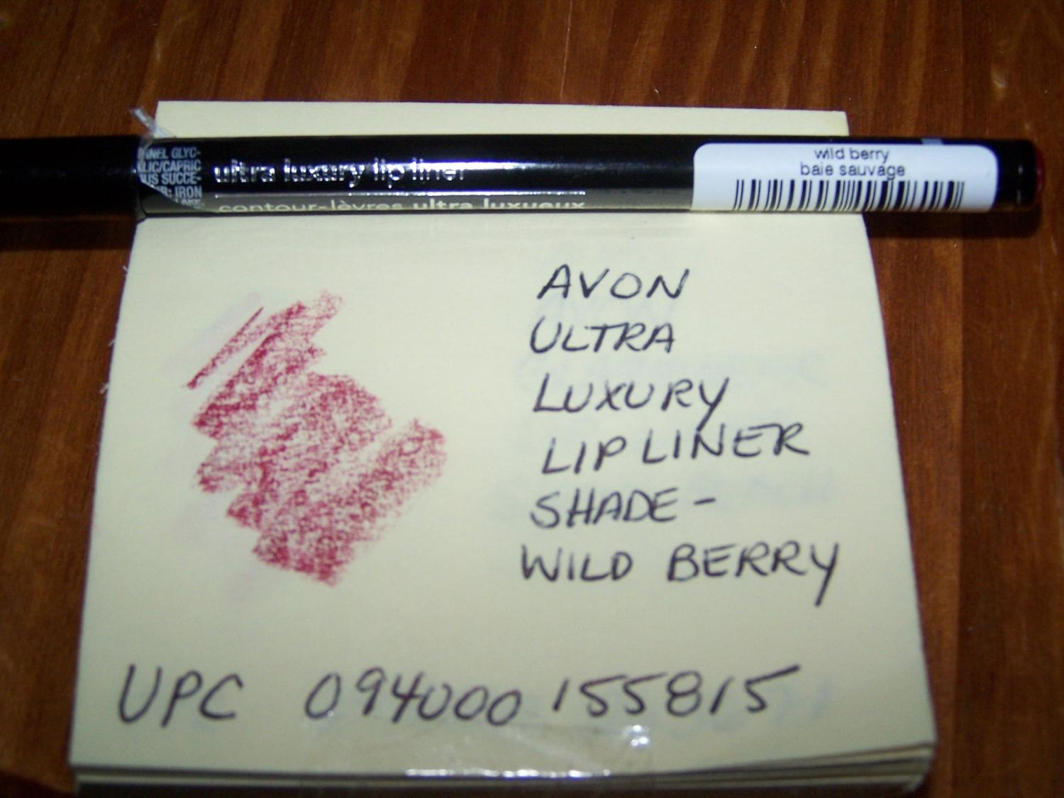 Avon Ultra Luxury Lip Liner in Wild Berry Define & Enhance Lips