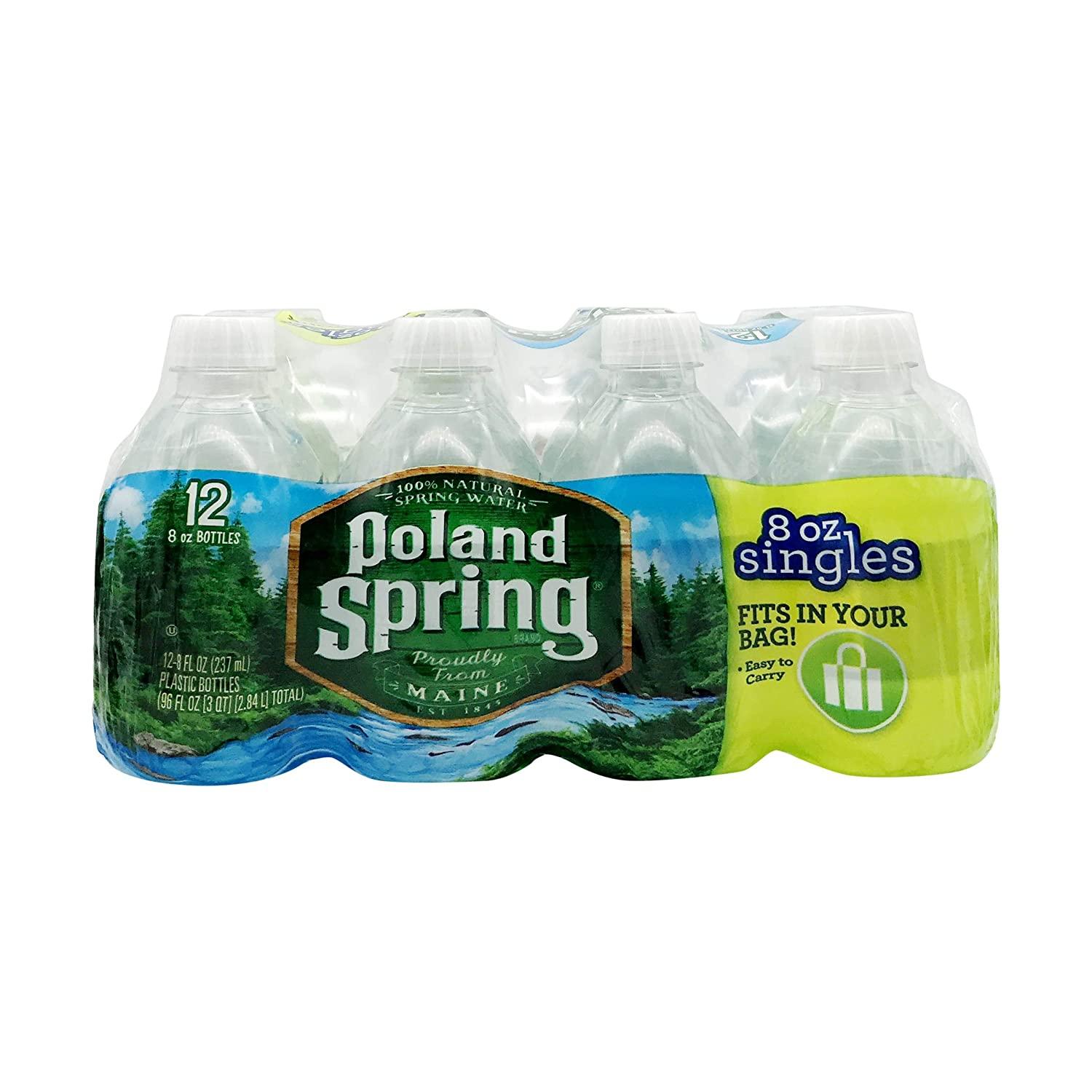 Poland Spring Half Pint Natural Spring Water 12 pk 27.6 Pounds