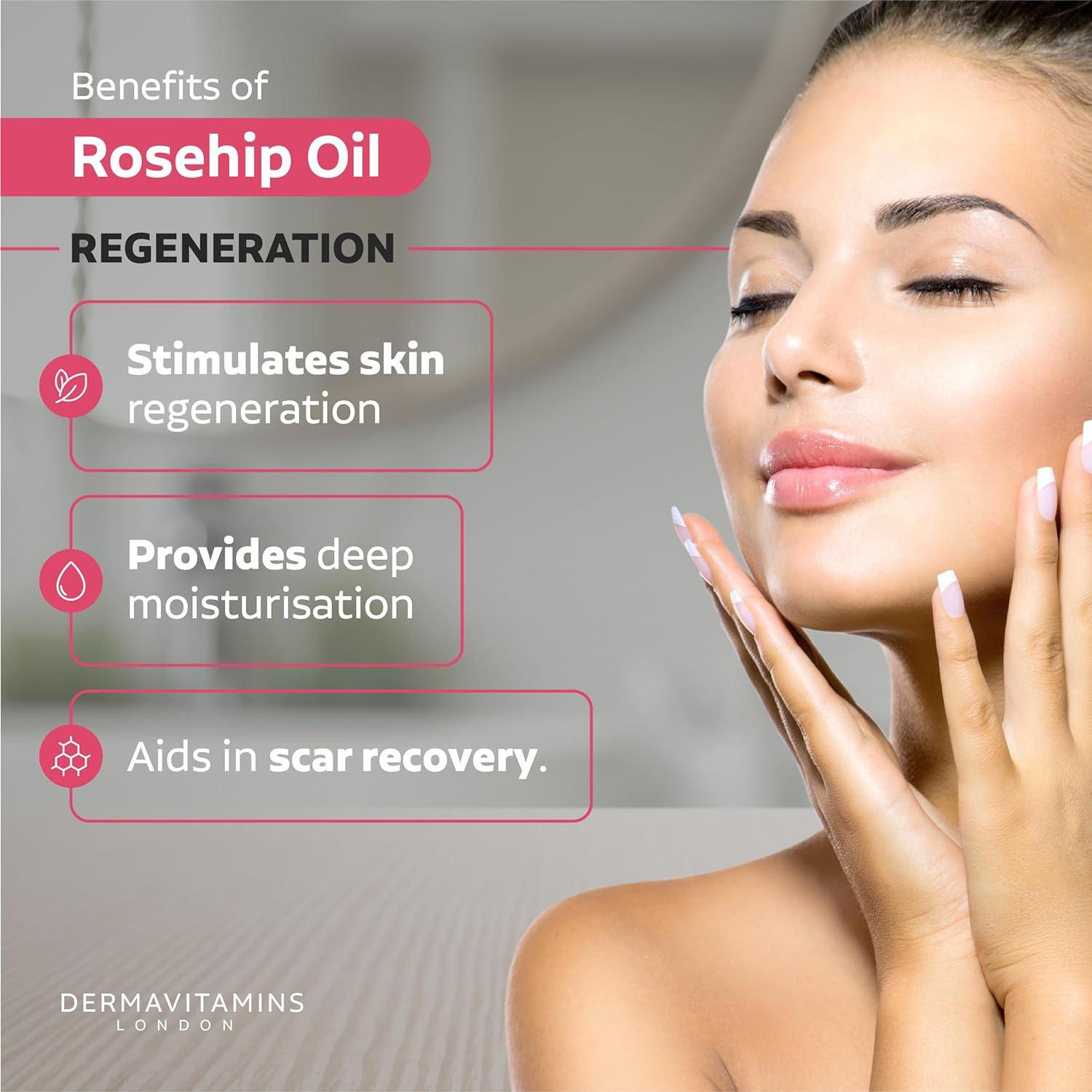 DermaVitamins 100 Organic ColdPressed Rose Hip Oil (30ml) 30 ml