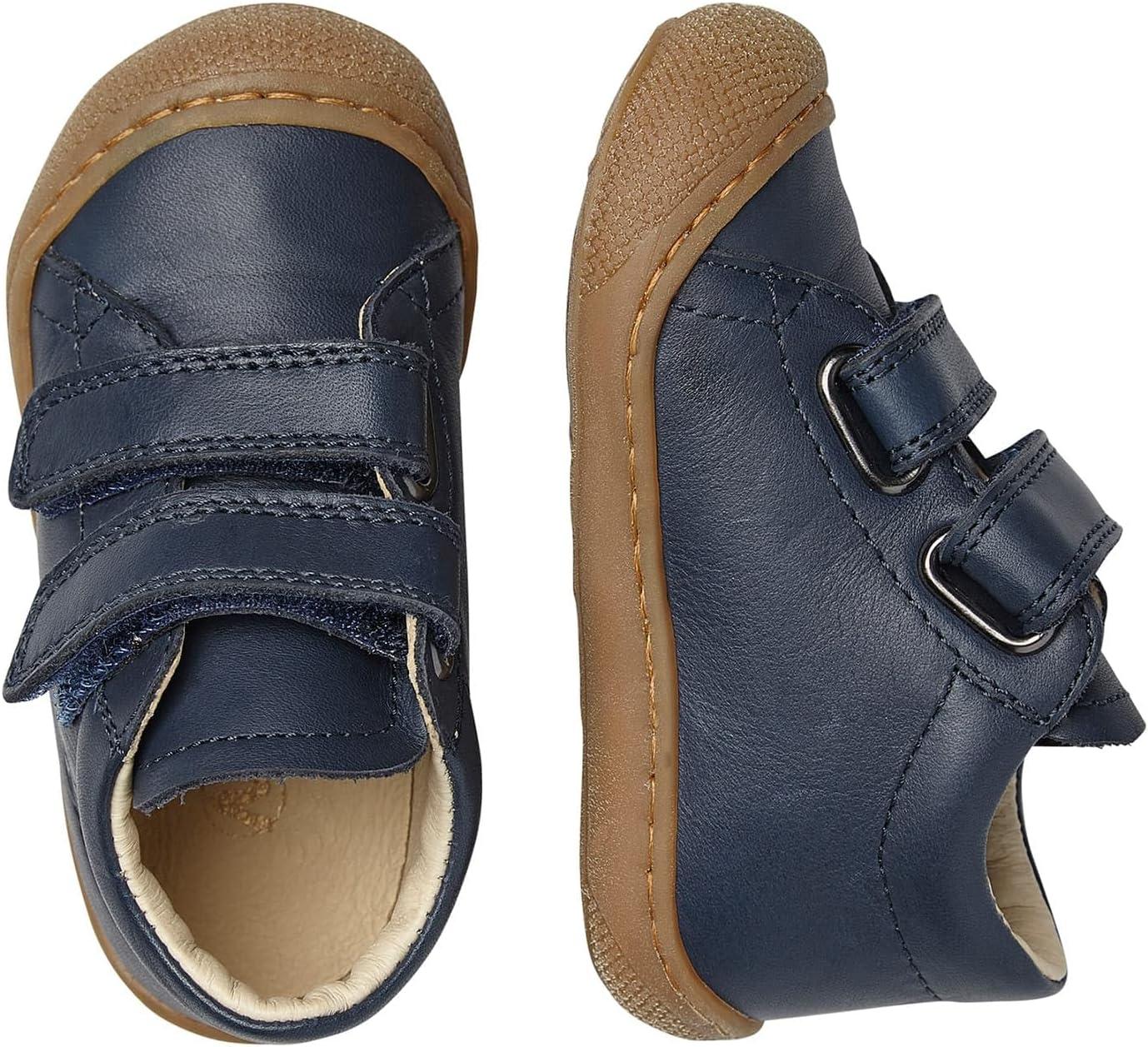 Naturino Cocoon VL Leather First-Steps Shoes Blue (Size UK