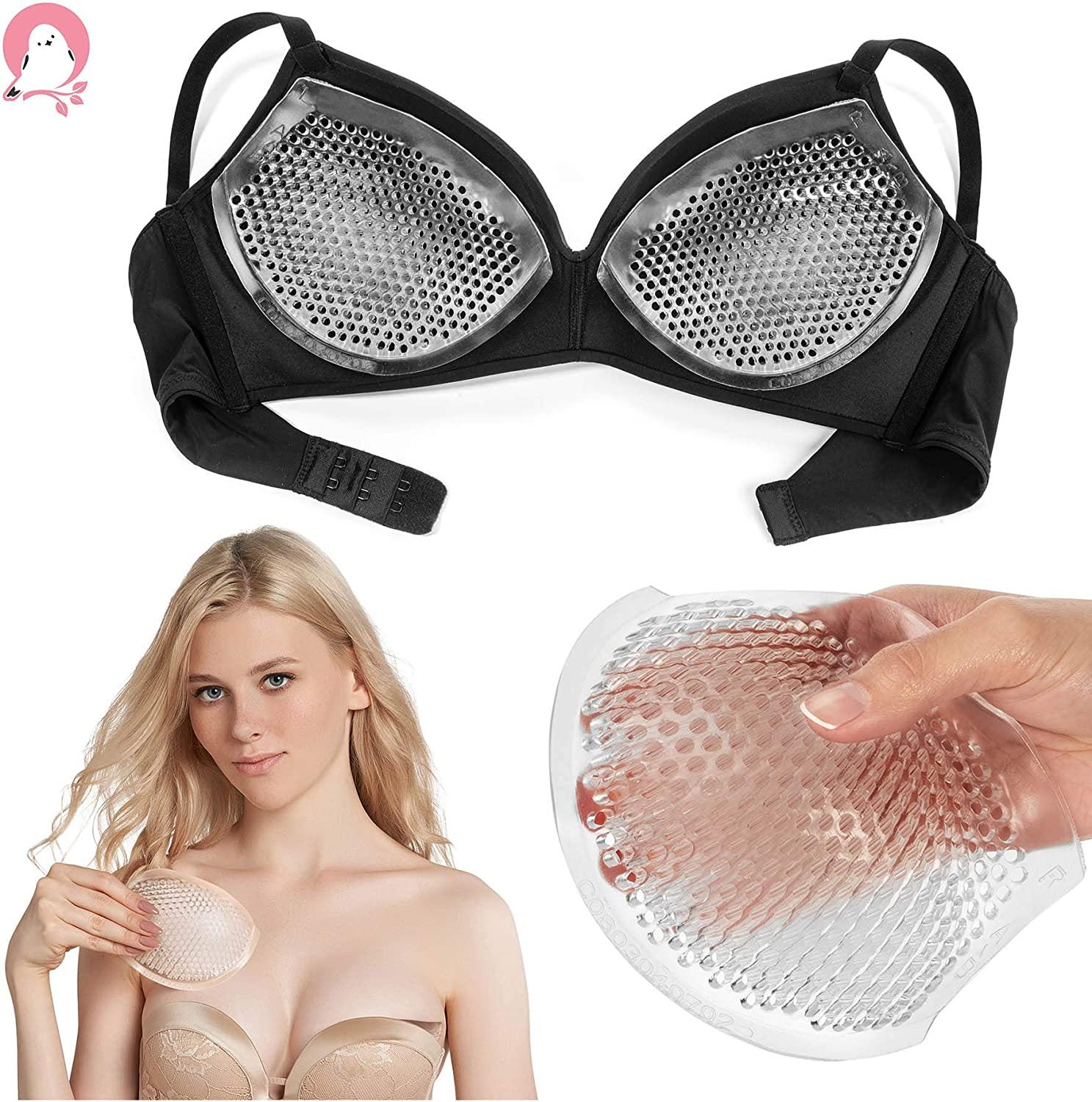 Femerchi Silicone Bra Inserts Pads for Sizes AD Breathable & Nonslip