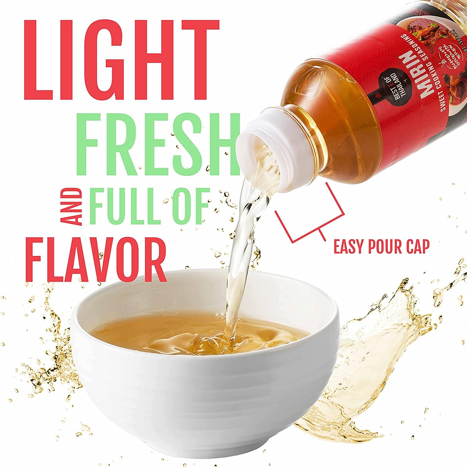 Best of Thailand Mirin Authentic Sweet Japanese Rice Wine Condiment