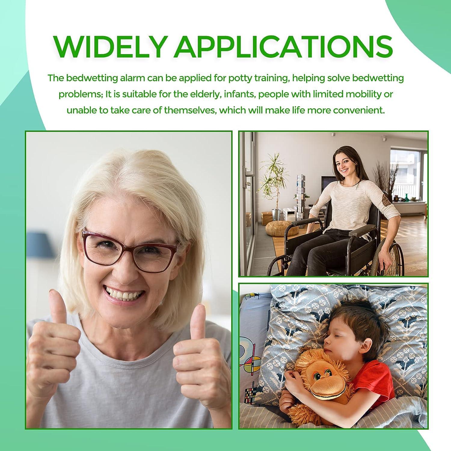 Bedwetting Alarm for Kids & Adults Nocturnal Enuresis Sensor with