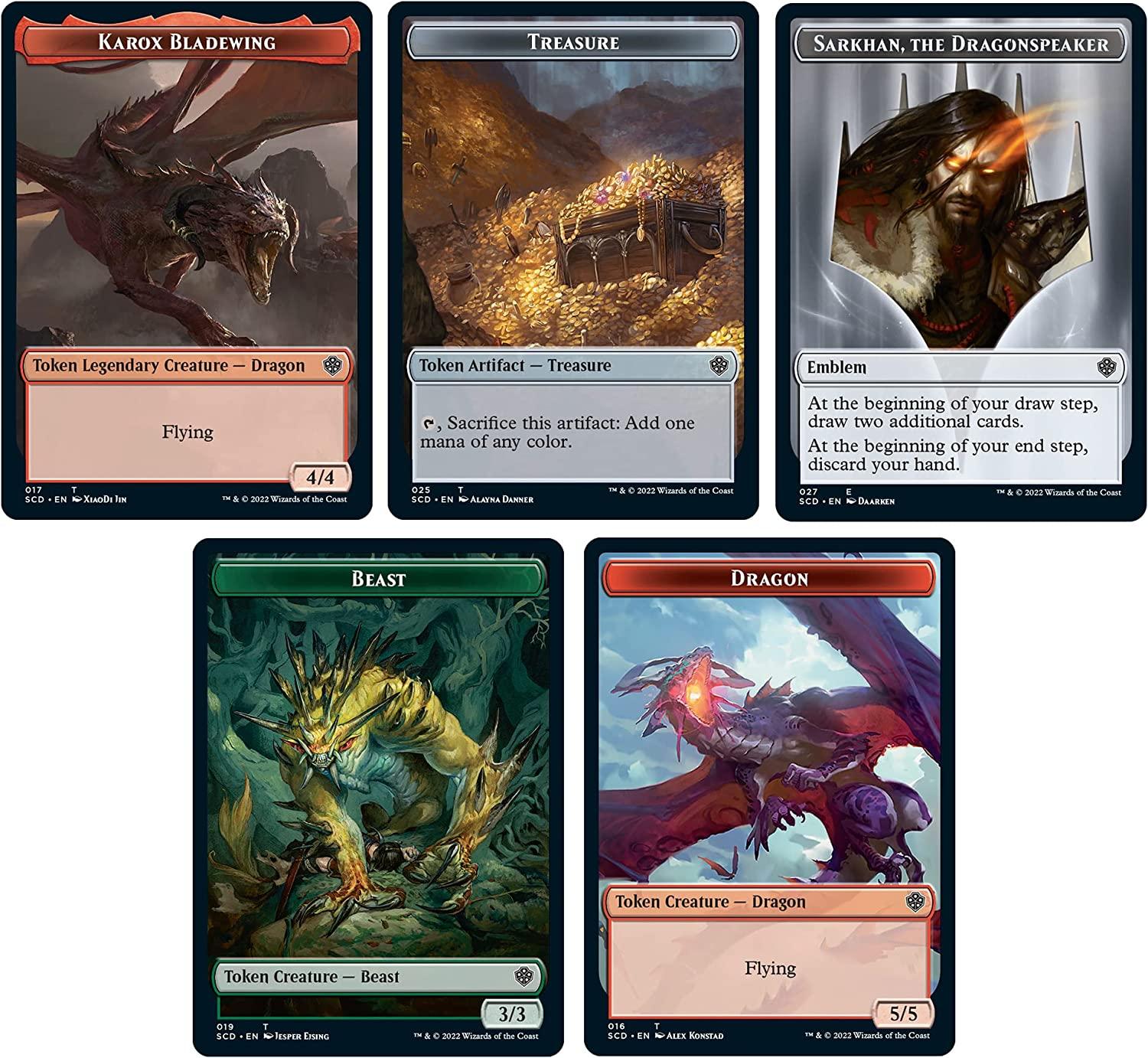 Magic the Gathering Starter Commander Deck - Draconic Destruction  (Red-Green) | Buy Now with Express International Delivery | GoSupps.com