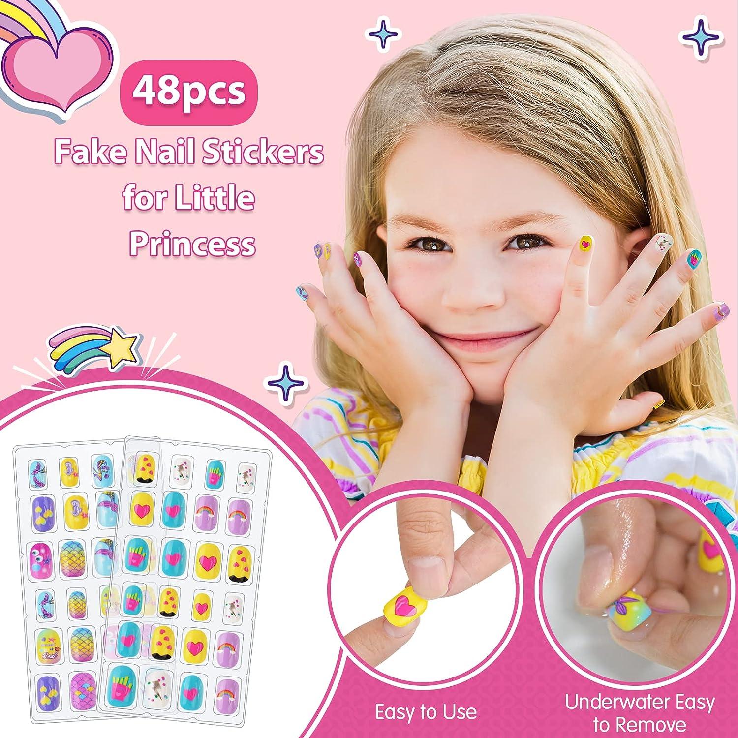 Kids Nail Polish Set for Girls, All-in-One Nail Art Kit - Nail Dryer/ Nail  Polis | eBay