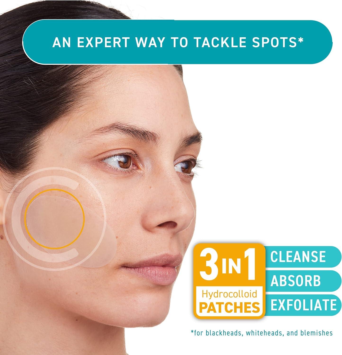 Compeed AntiSpots Cleansing Patch Cleanse Absorb and Exfoliate Hydrocolloid Spots patches