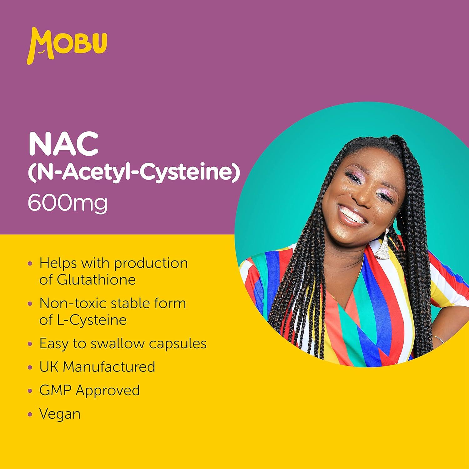 NAcetyl Cysteine (NAC) 600mg 120 Vegan Capsules High