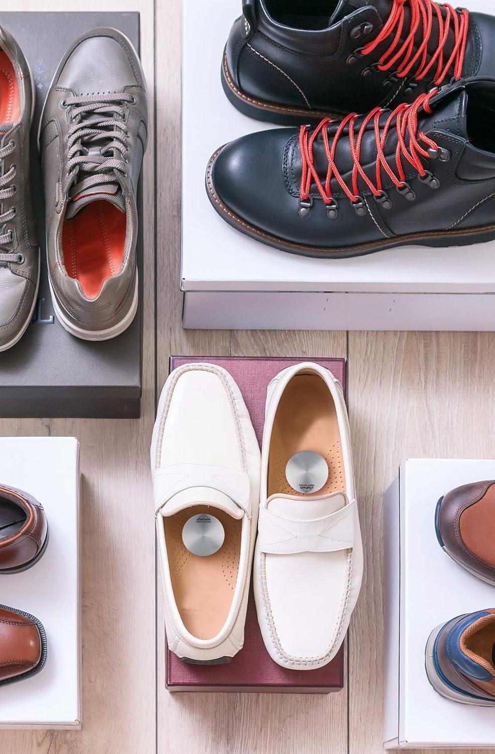 Zilofresh G00059 Stainless Steel Air Freshener for Mens Shoes