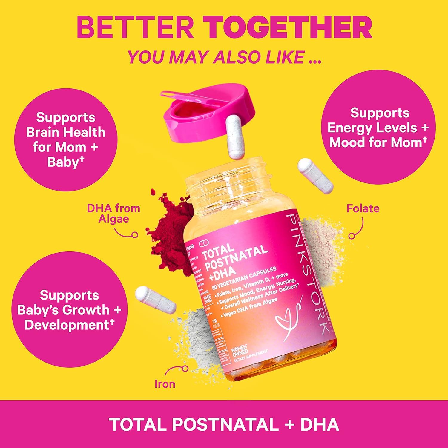 Pink Stork Lactation Support Gummies Lactation Supplement with Alfalfa