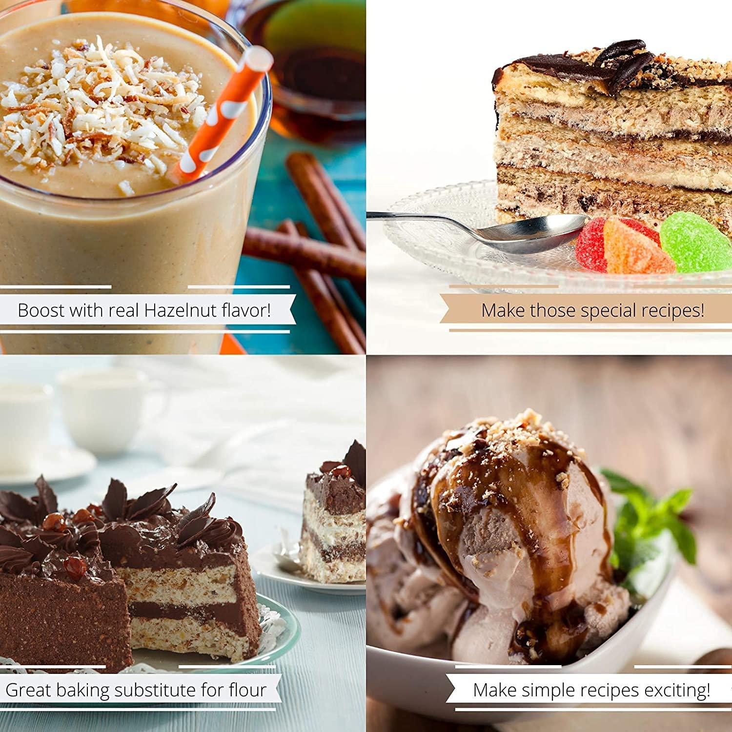 Gourmet Ground Hazelnuts by Its Delish 1 LB Bulk Bag Natural Pure