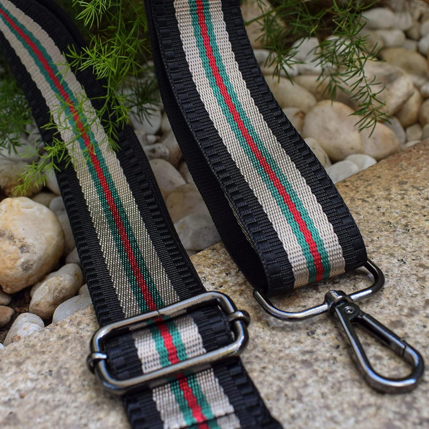 Leather Purse Handbag Shoulder Strap Replacement Belt with Metal