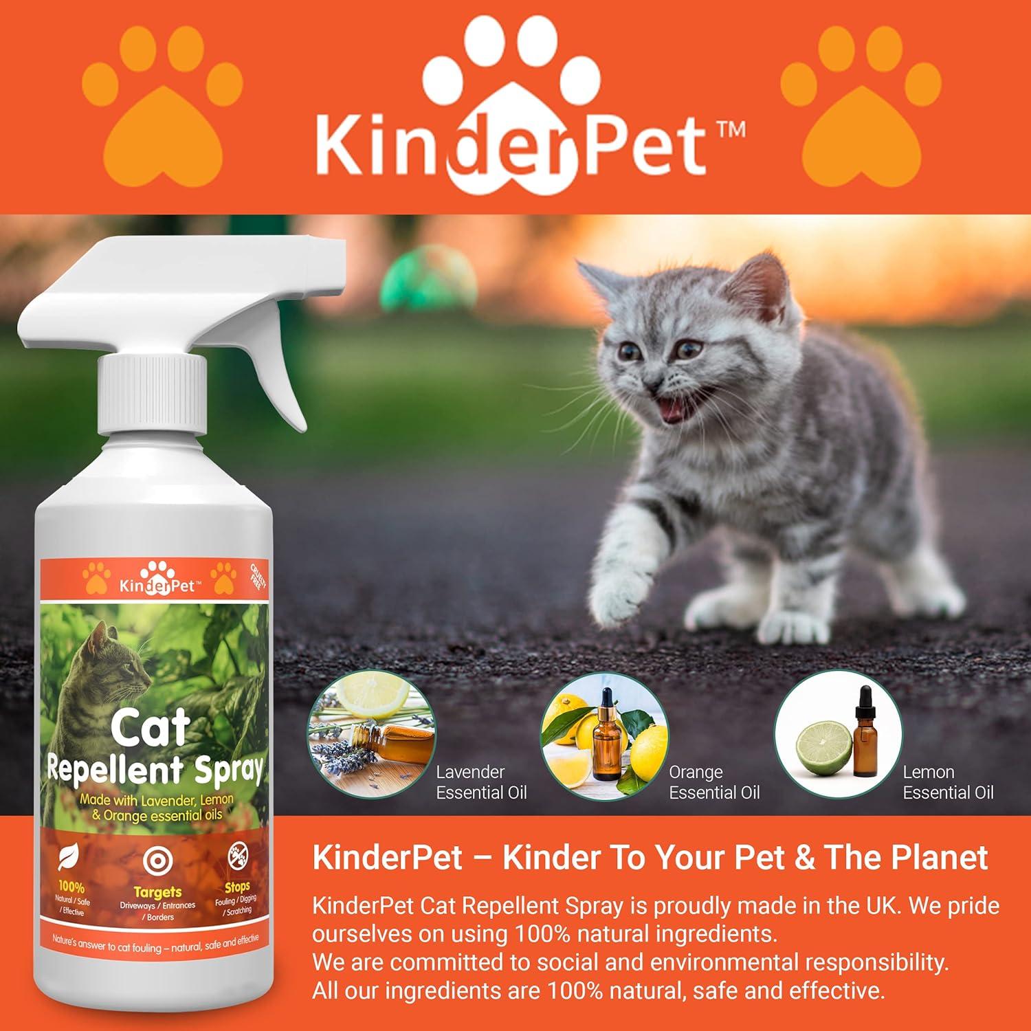 KinderPet Cat Repellent Spray Stop Cats Anti Fouling Cat Deterrent Stop
