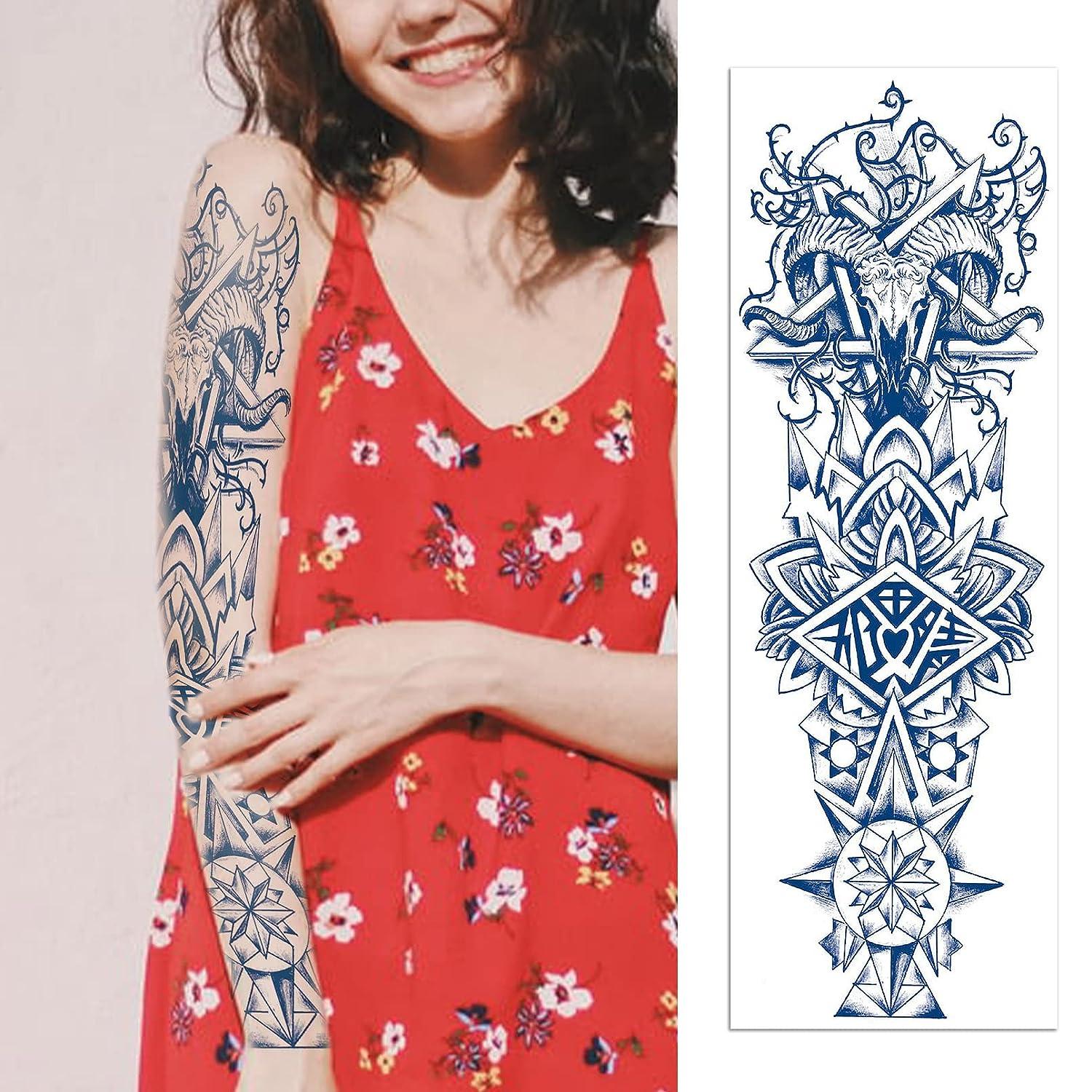 Aresvns Semi Permanent Tattoos for adult Realistic temporary tattoo