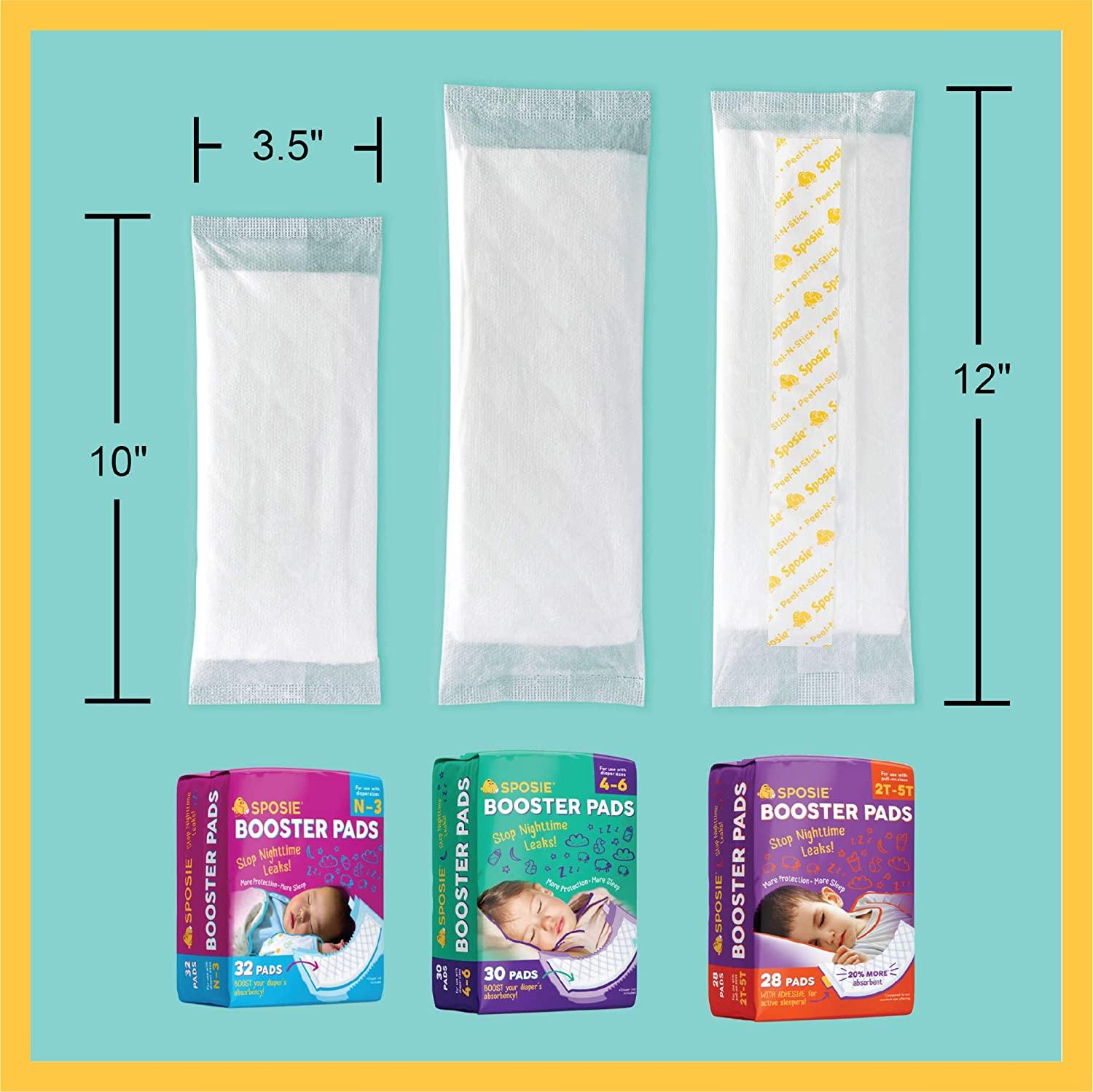 Sposie, Stop Nighttime Diaper leaks, Extra Overnight Protection for