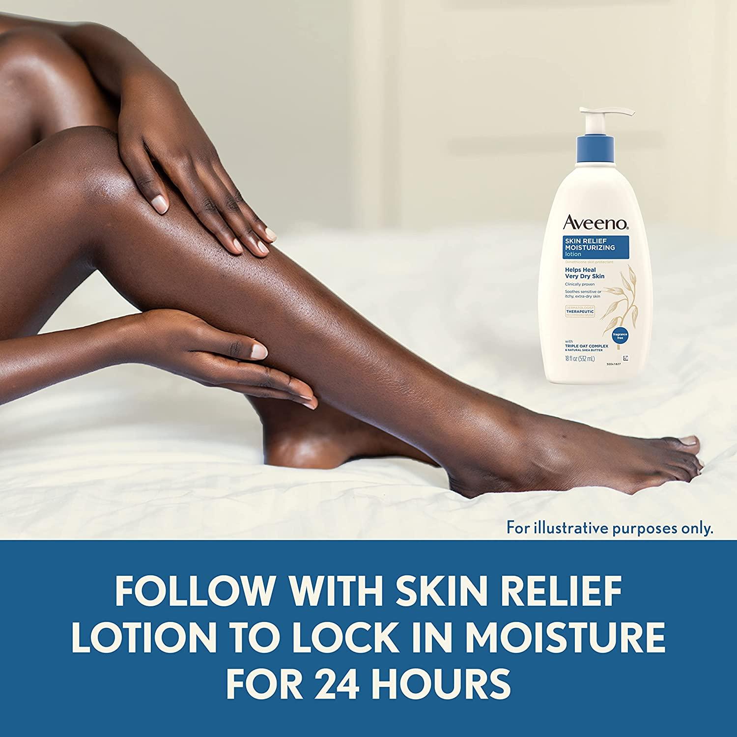 Buy Aveeno Skin Relief Moisturising Body Wash With Triple Oat Complex For Dry Skin 500ml