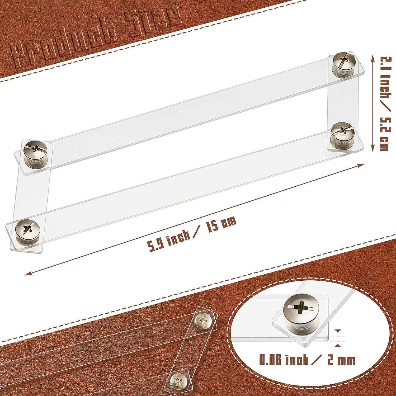 Leather Stamping Tool Guide Acrylic Leathercraft Supplies