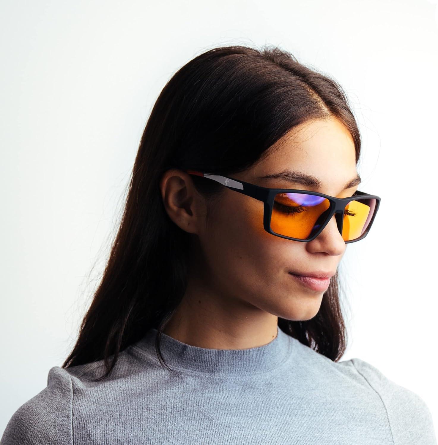 Horus X Blue Light Filter Glasses for Men Women Anti-Glare