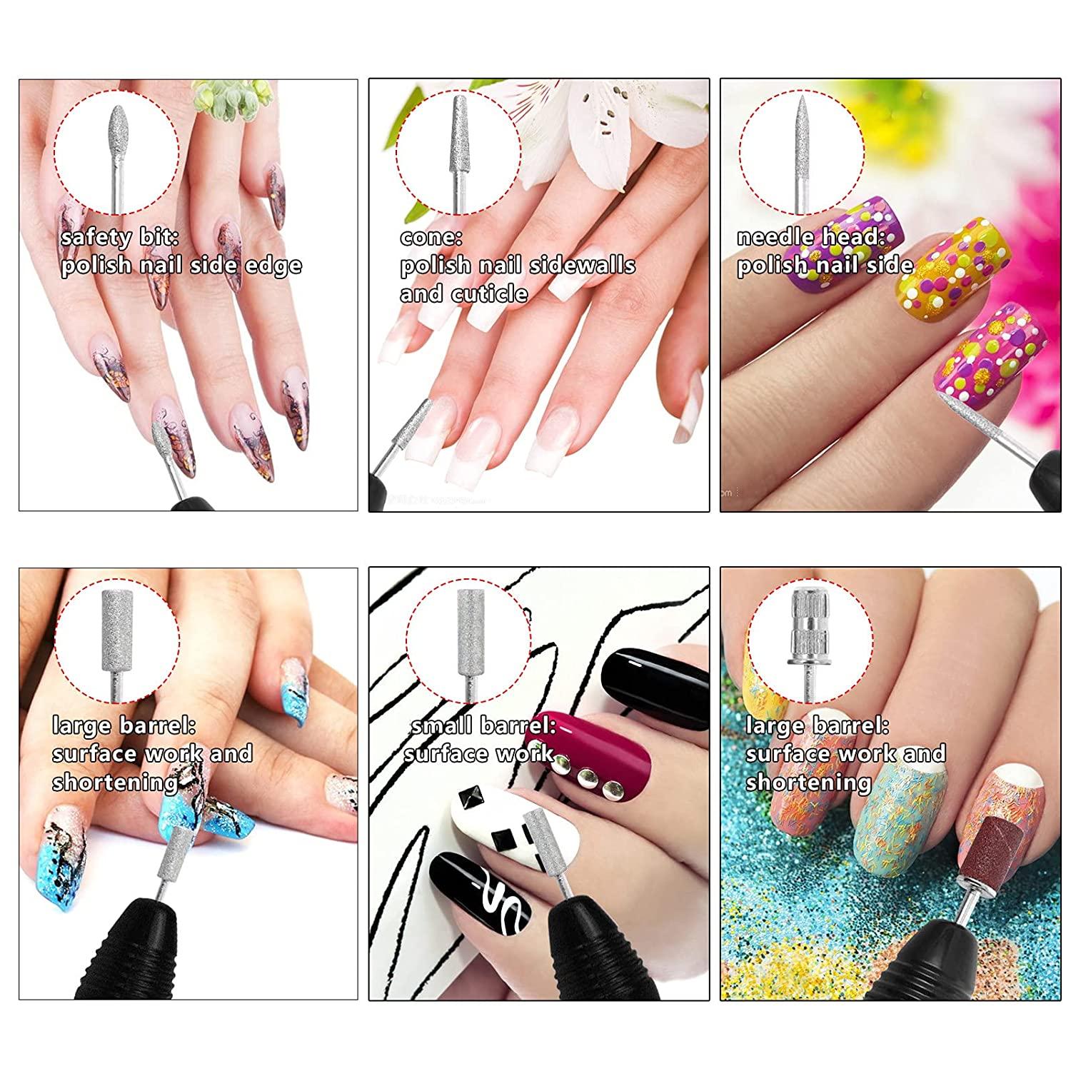 Professional Electric Nail Drill Machine Manicure Set with 156pcs