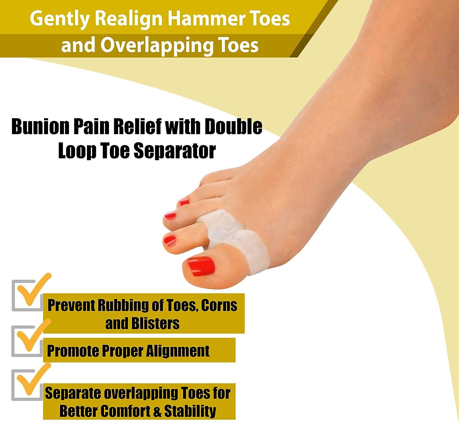 Bunion Corrector and Bunion Relief Complete Bunion Kit Hammer Toe