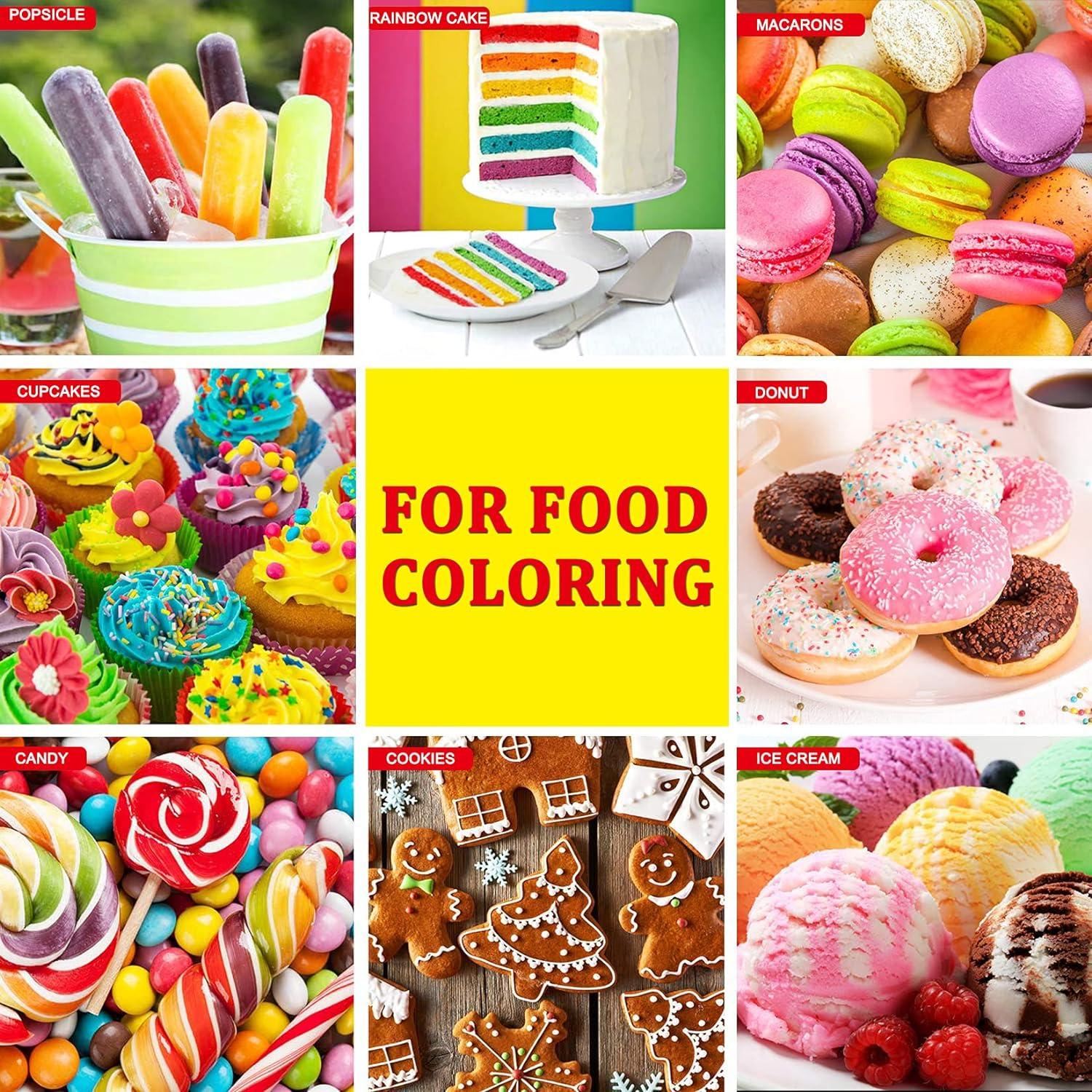 JEMESI Bath Bomb Soap Dye - Food Grade Bath Bomb Colourant Skin Safe ...