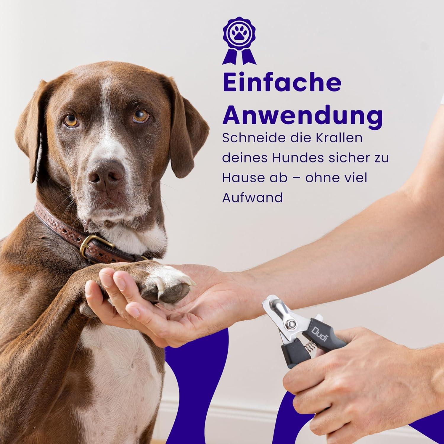 Dudi Pet Claw Scissors for Dogs Cats Rabbits & Guinea Pigs - Safe Nail ...