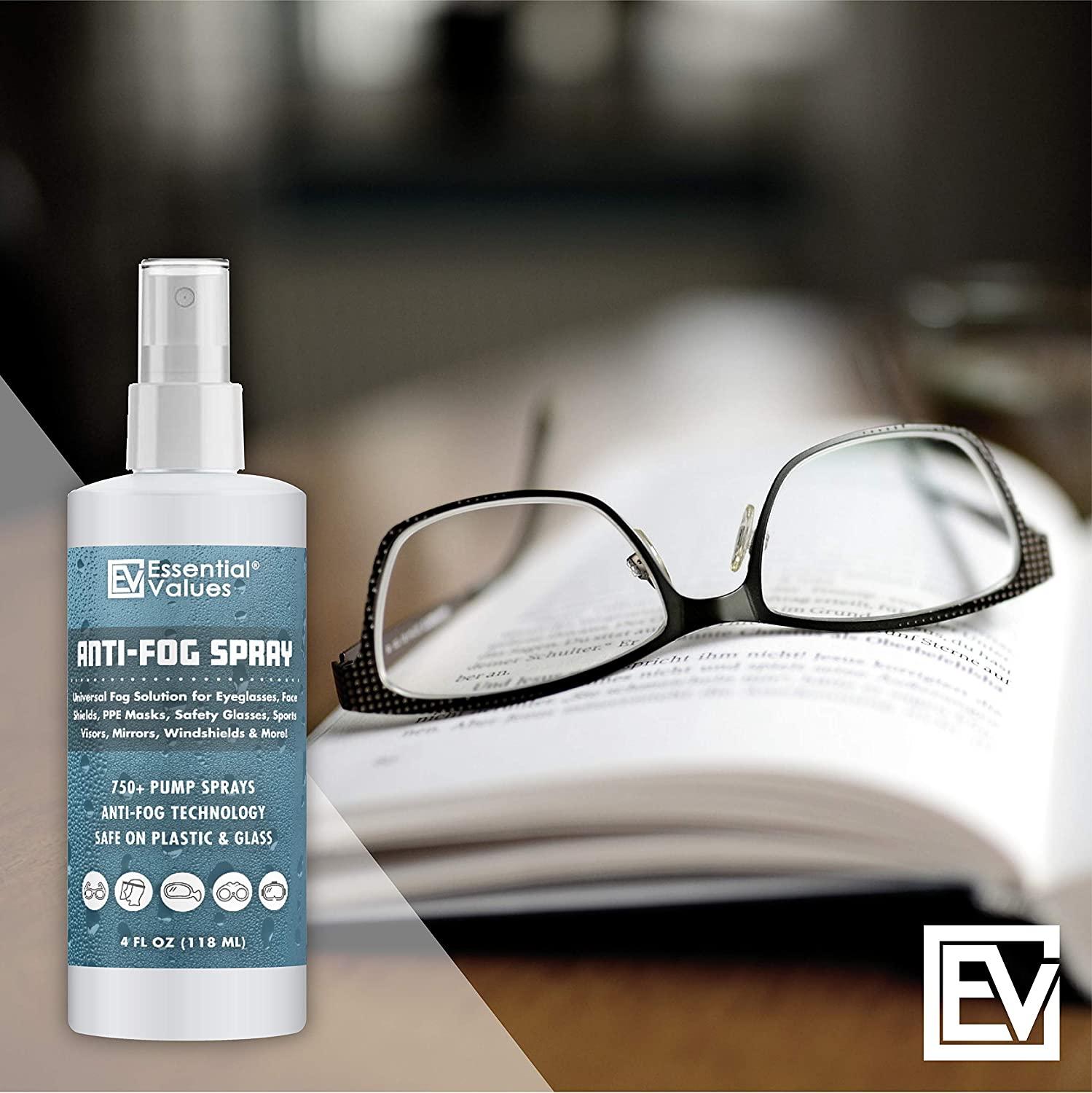 Anti Fog Spray for Glasses (4oz), Made in USA Anti Fog Spray That