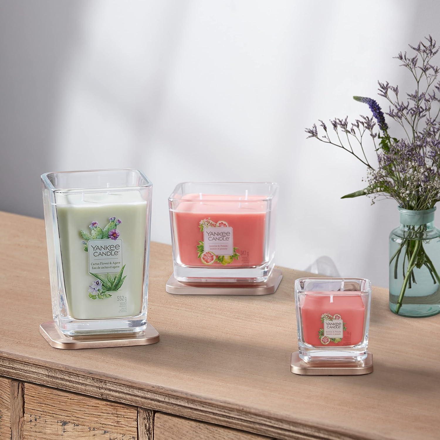 Yankee Candle Cactus Flower & Agave Square Vessel Trial - Candle Wax in  Glass | Buy Now with Express International Delivery | GoSupps.com