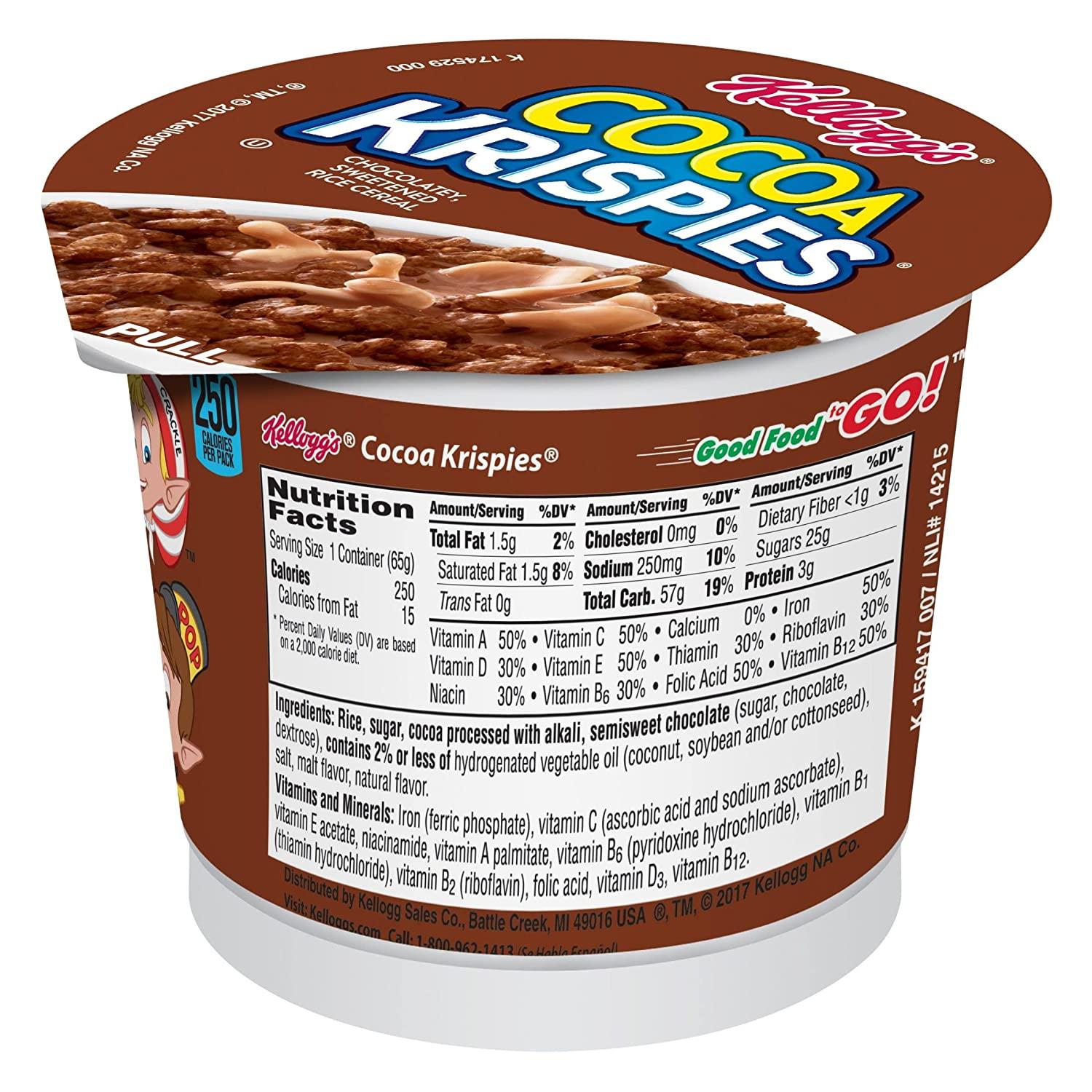 Kellogg's Froot Loops, Breakfast Cereal, Original, Good Source of Fiber,  8.7 oz Box, Cereal