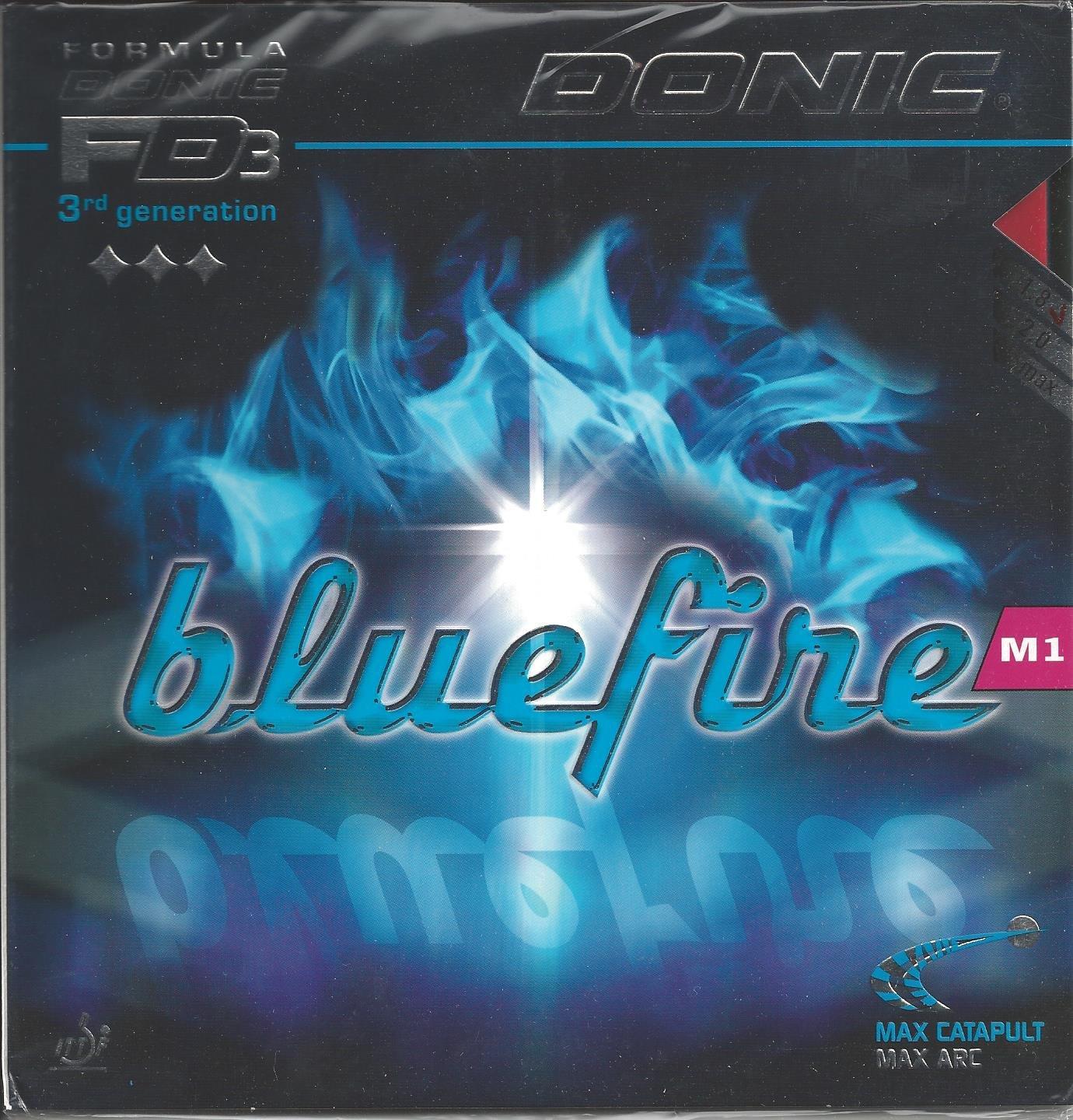 DONIC Bluefire M1 Table Tennis Rubber Red Max Top Performance and Control