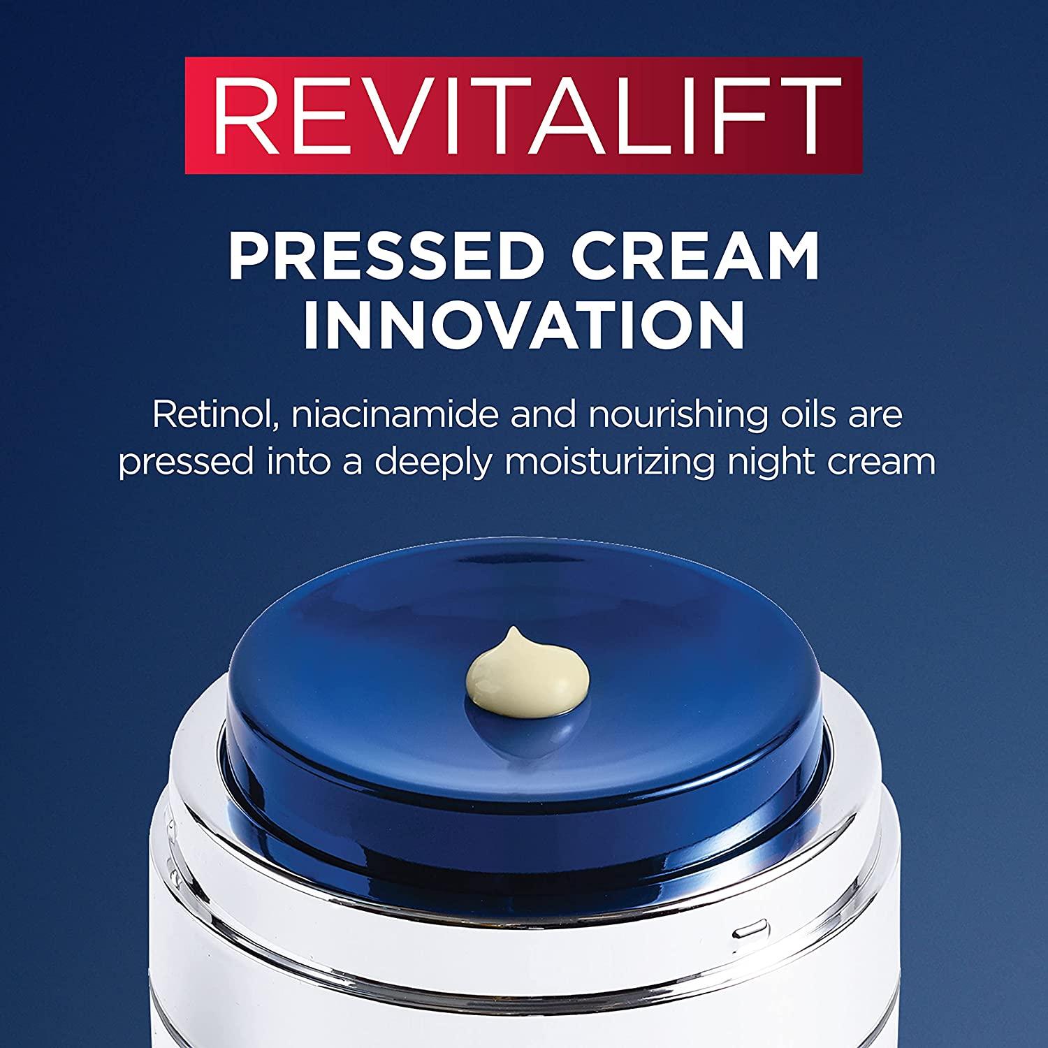 Revitalift Night Cream with Retinol & Niacinamide Hydrate & Reduce