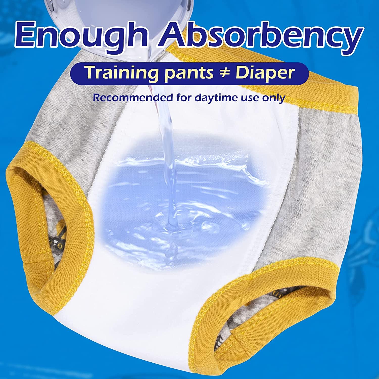 BIG ELEPHANT Toddler Potty Training Pants Baby Boys Underwear, 3T Car Group  3T (10 Count)