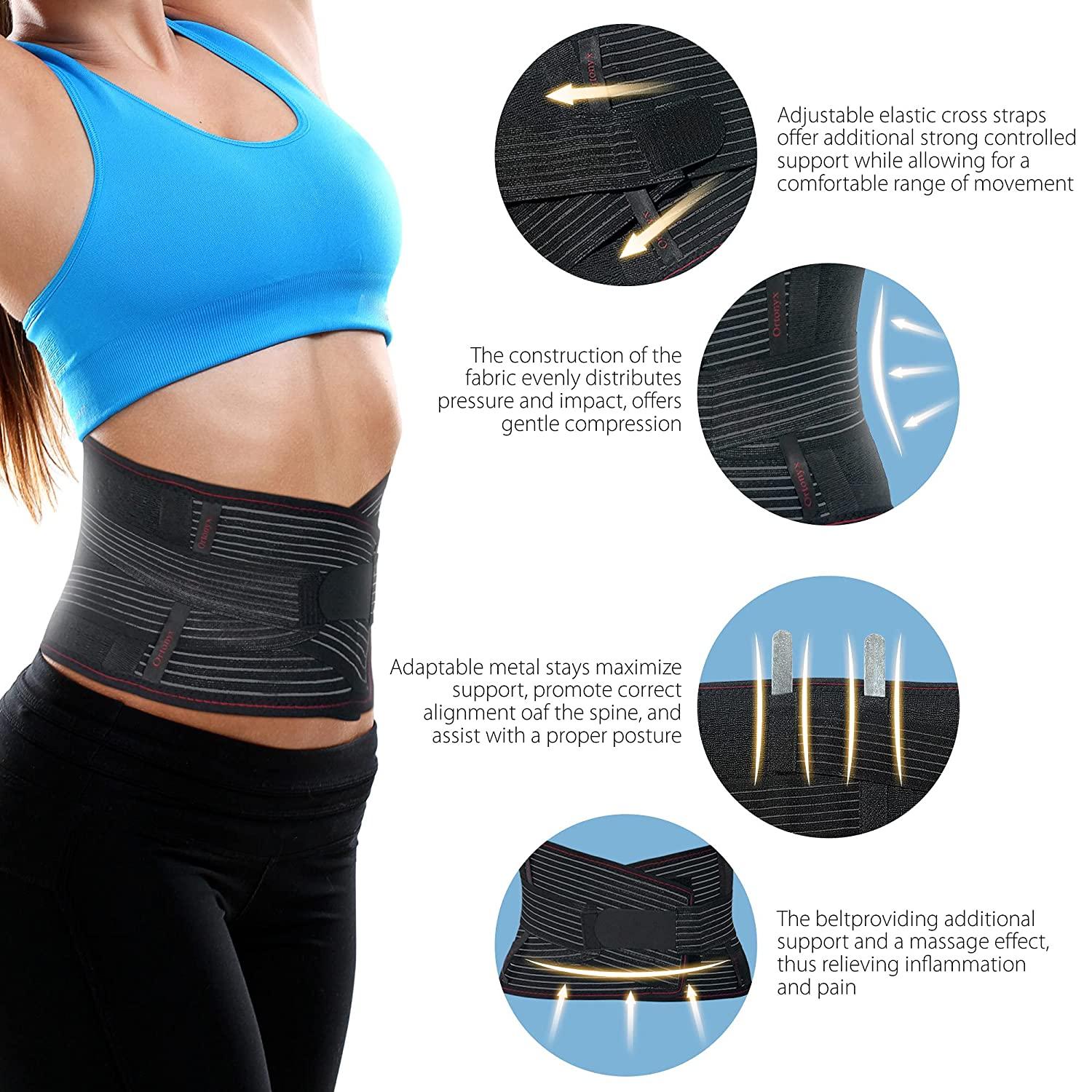Orthopedic Vertebrae Belt Dainely Belts For Lower Back Pain Relief  Breathable Back Brace Support Belts 