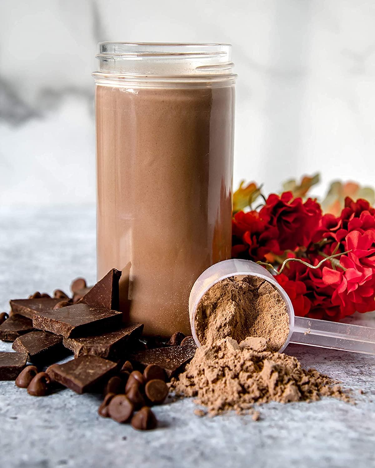 KetoLogic Keto Meal Replacement Shake Powder with MCT Oil and GrassFed