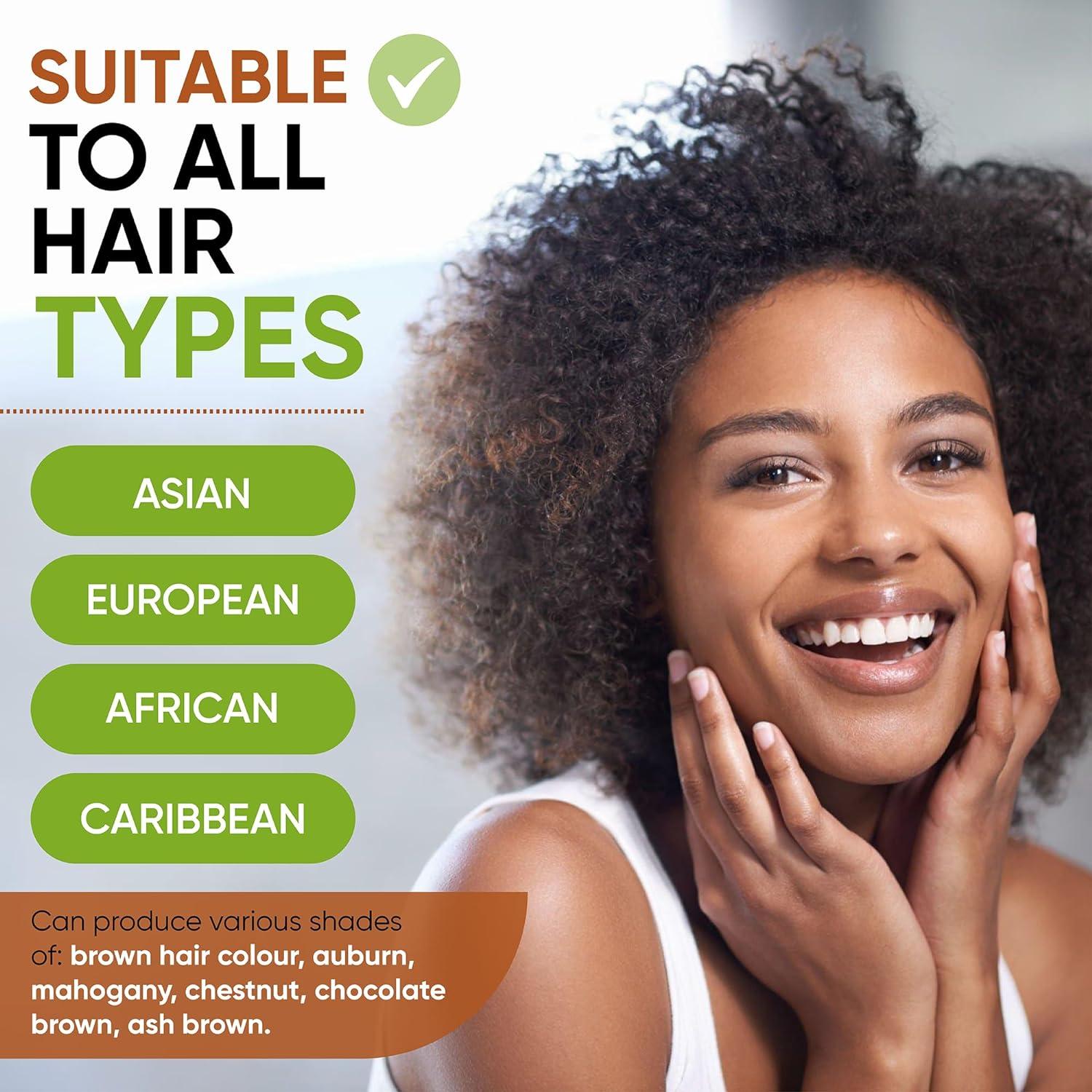 Davis Finest Henna Hair Dye 100% Natural Henna Powder Hair Colour 250g