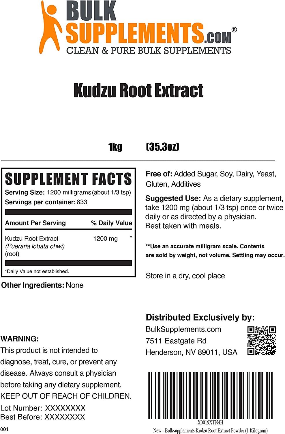 Kudzu Root Extract Powder Kudzu Extract Kudzu