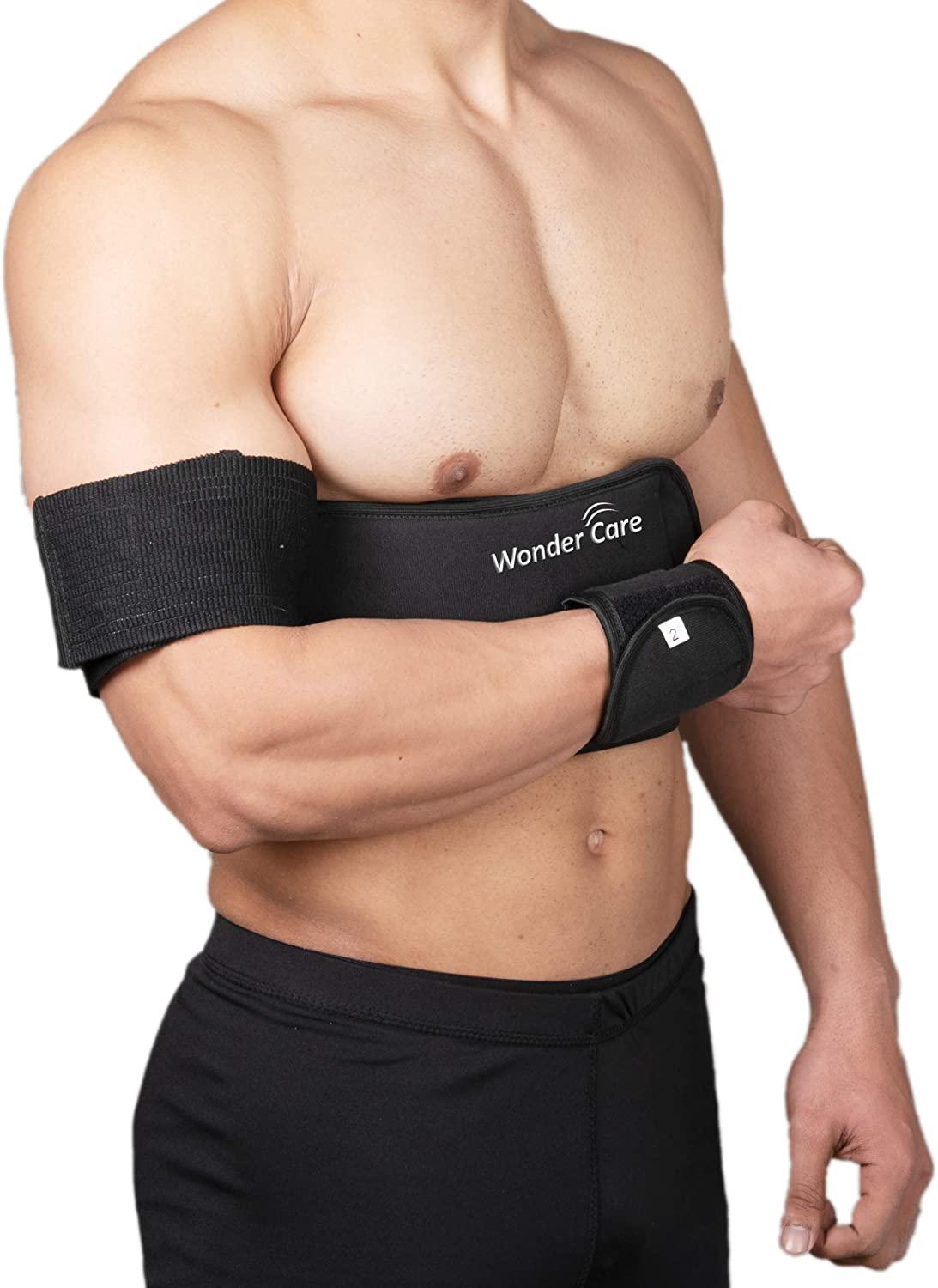 Wonder CareLeft Right Shoulder Immobilizer Arm Sling Elastic Brace for Clavicle Collar Bone