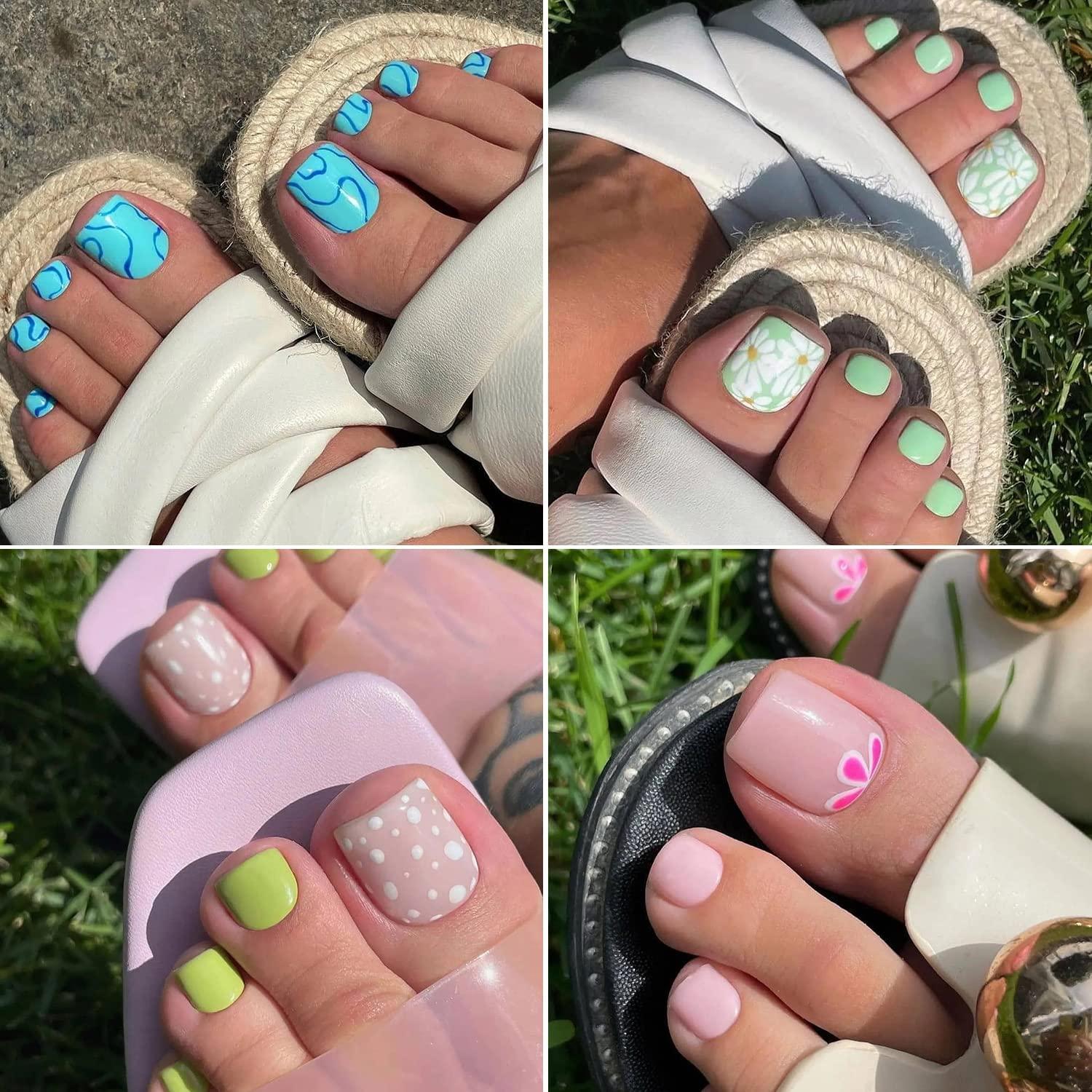 Straight & Simple Toe Nails Made Easy