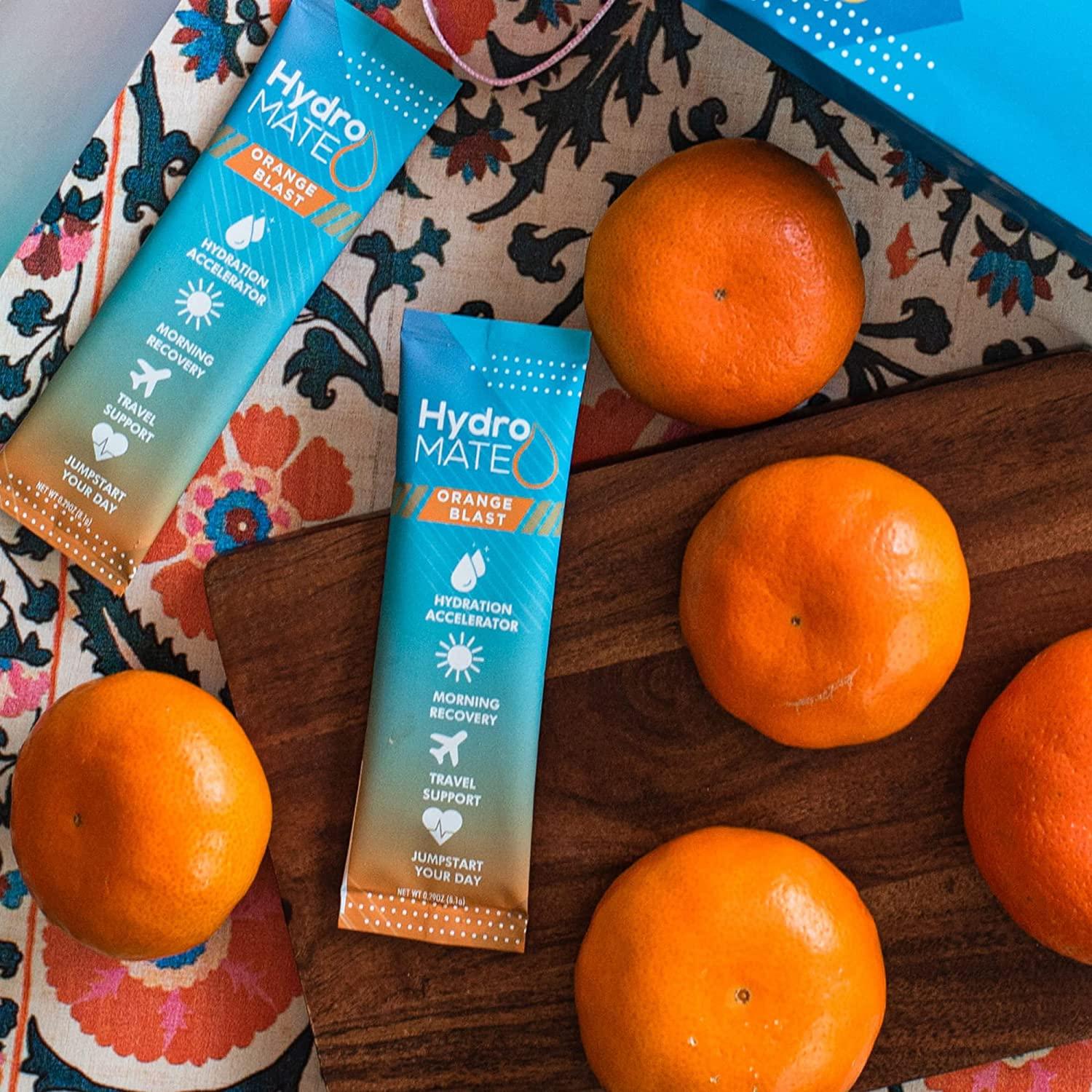 HydroMATE Electrolyte Powder Drink Mix Packets 30 Count Pack of 1