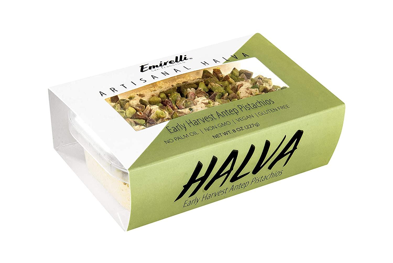 Emirelli Artisanal Halva Dessert Authentic Middle Eastern Candy Turkish